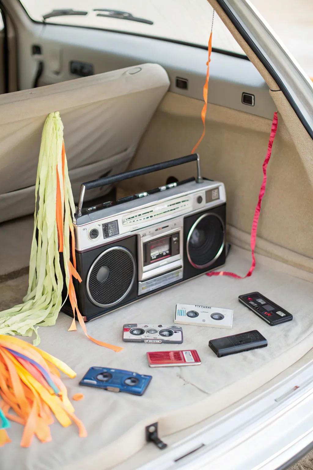 Step into a Retro 80s Dance Party with a splash of neon nostalgia!