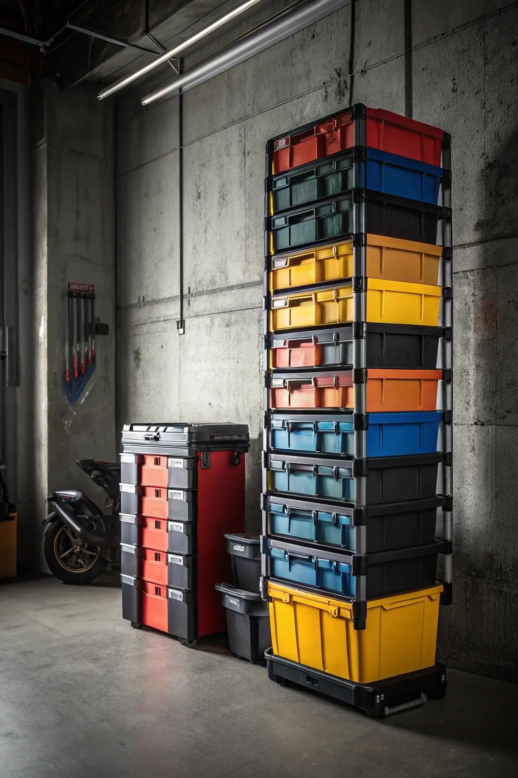 Maximize your garage space with stylish systainers — the ultimate compact storage solution!