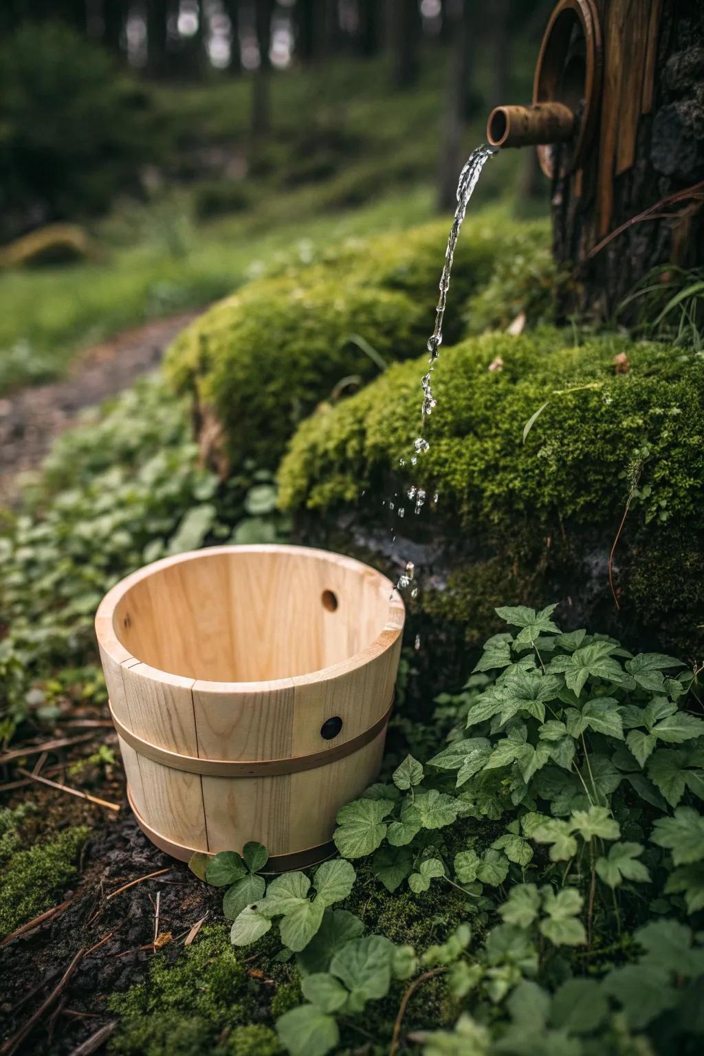Embrace simplicity and nurture your garden with this DIY bucket drip system.