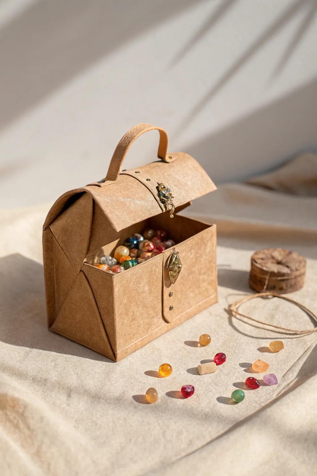 Unlock the magic of hidden treasures with these enchanting pirate-themed goodie bags!