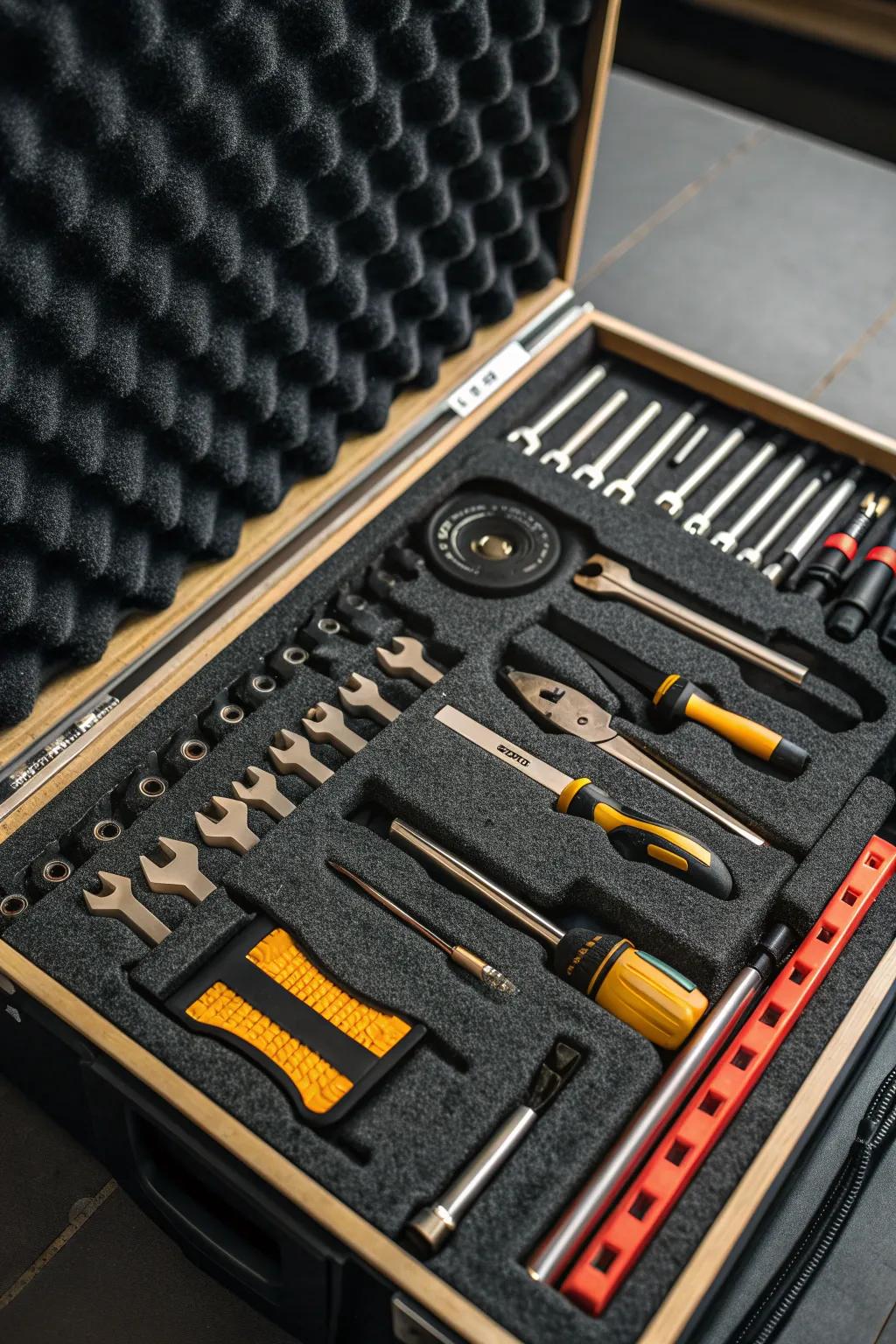 Elevate your tool organization with a shadow board style that instantly highlights missing tools and keeps everything in its place.