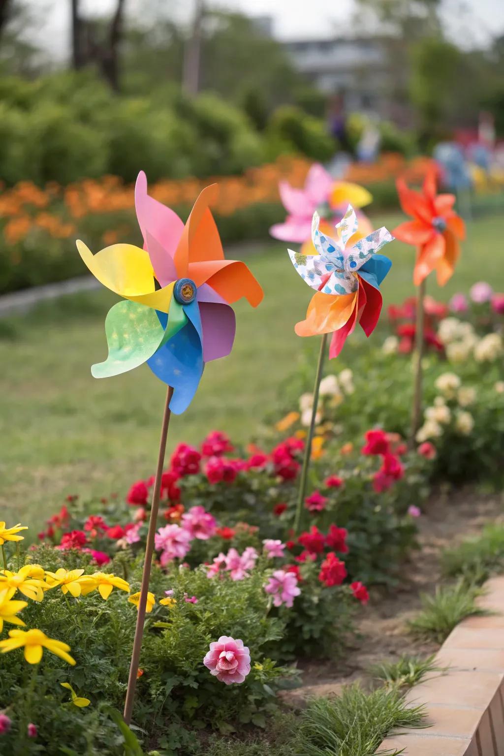 Generate energy and beauty with DIY windspinners.