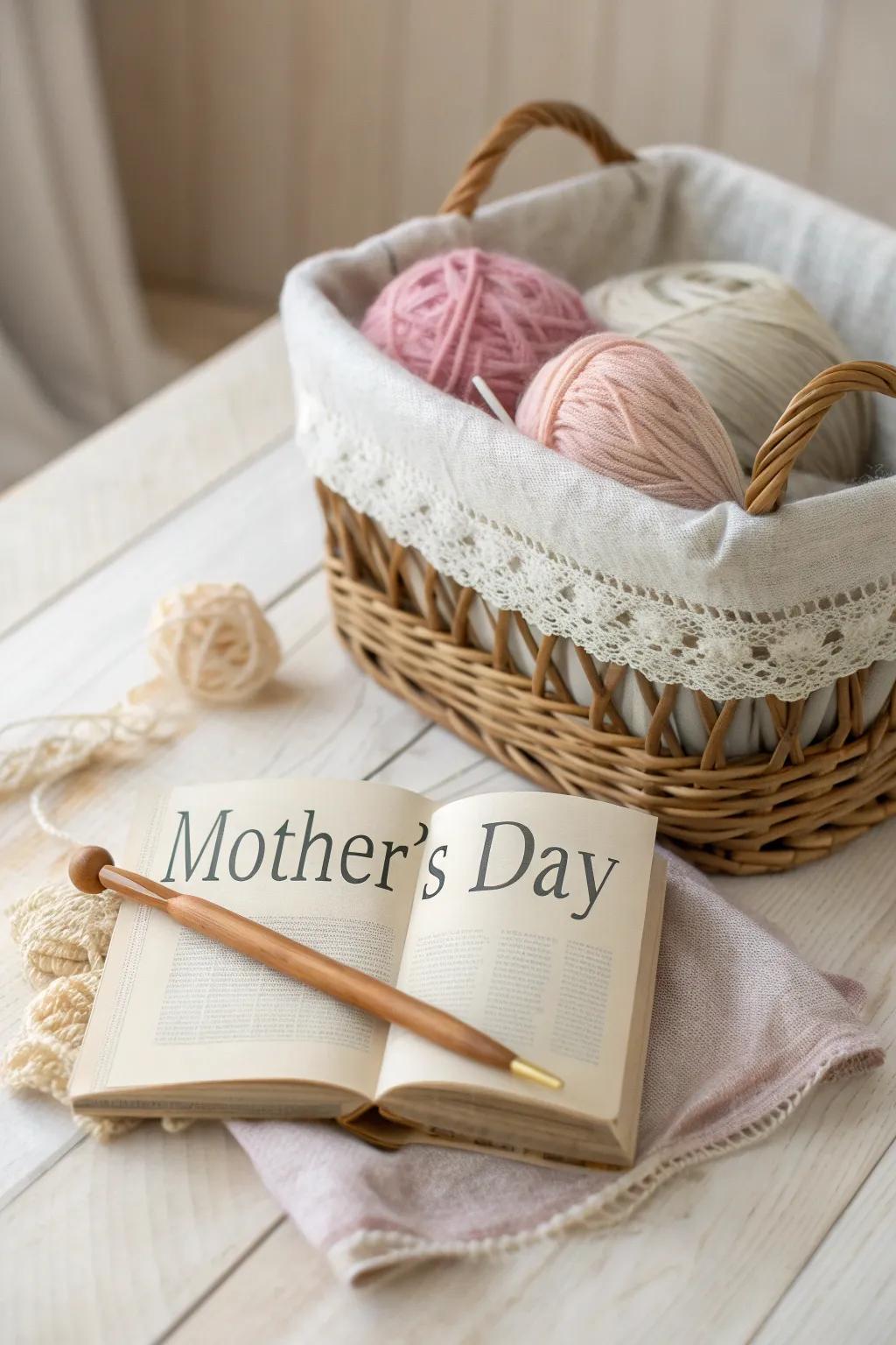 Gift creativity this Mother's Day with a thoughtfully curated craft basket.