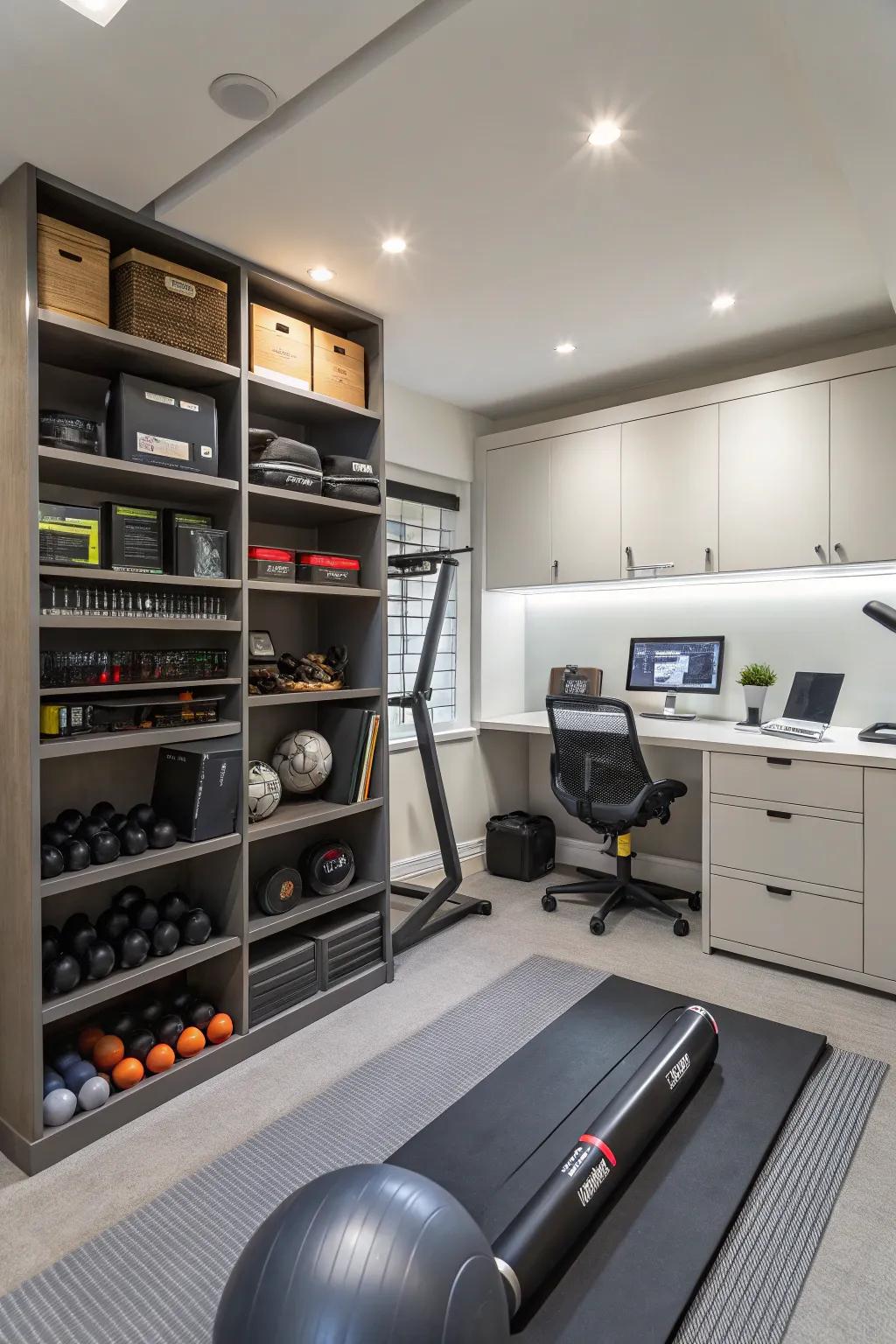 Efficient storage keeps your combo space tidy and functional.