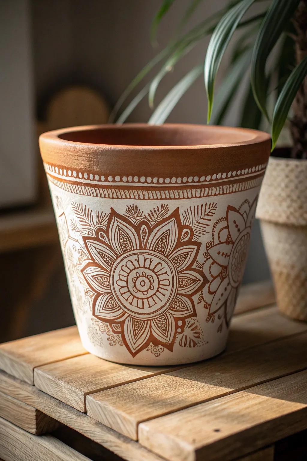 Embrace tranquility with bohemian mandalas: where art meets mindfulness.