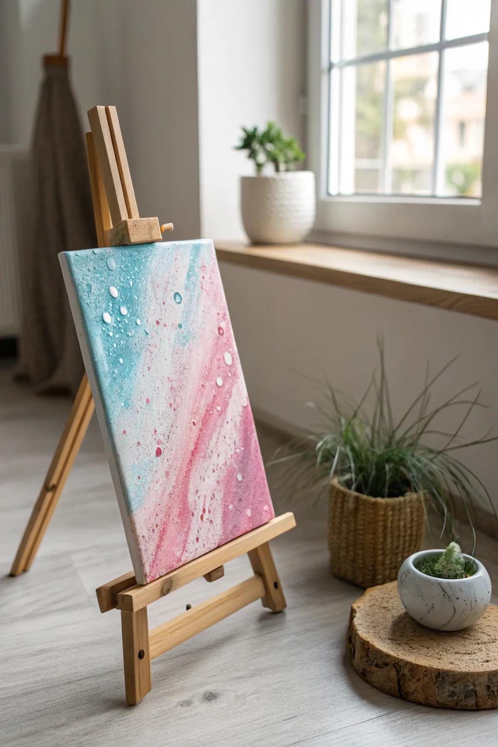 Embrace spontaneity with a splash of color: create your own artistic masterpiece!