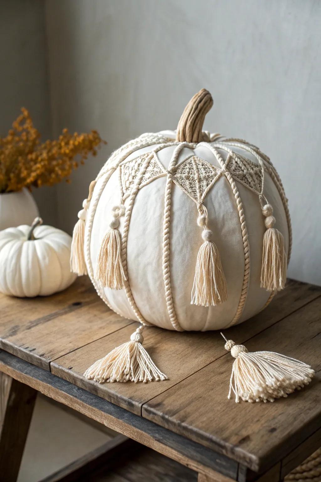 Embrace boho chic with handcrafted elegance this fall.