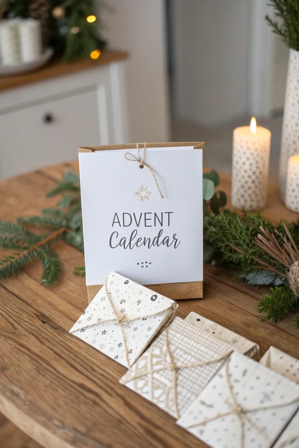 Discover the joy of a simple and elegant interactive advent calendar—where each day brings a delightful surprise.