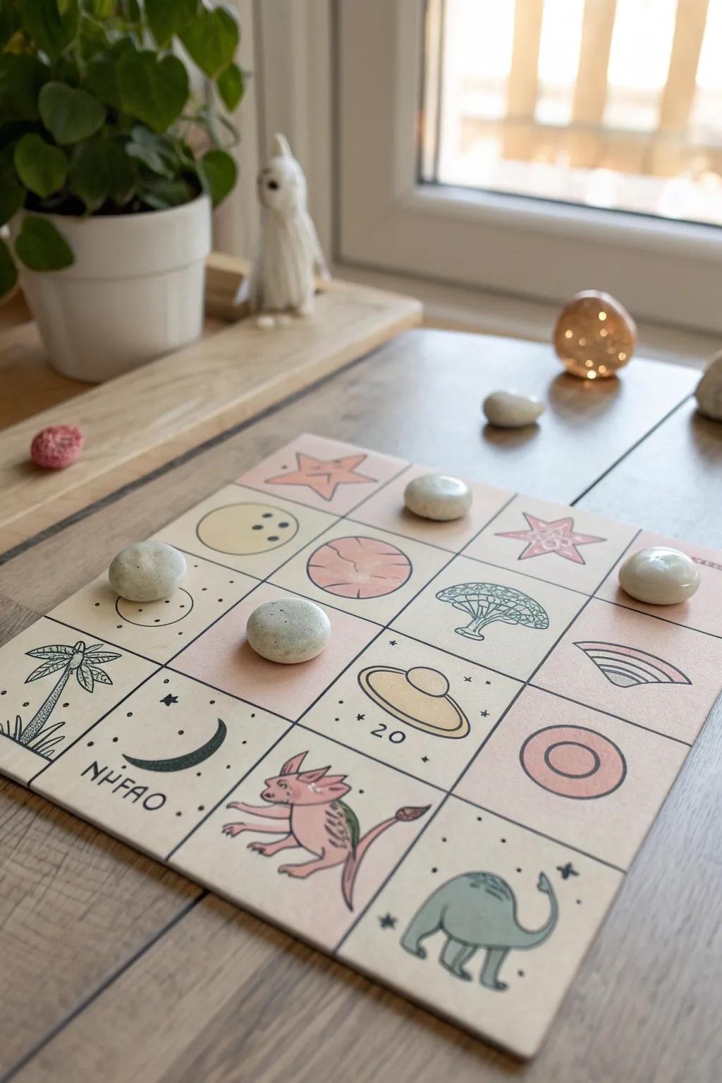 Elevate your DIY Bingo with a touch of Scandinavian elegance and a playful theme. Perfect for learning and laughter!