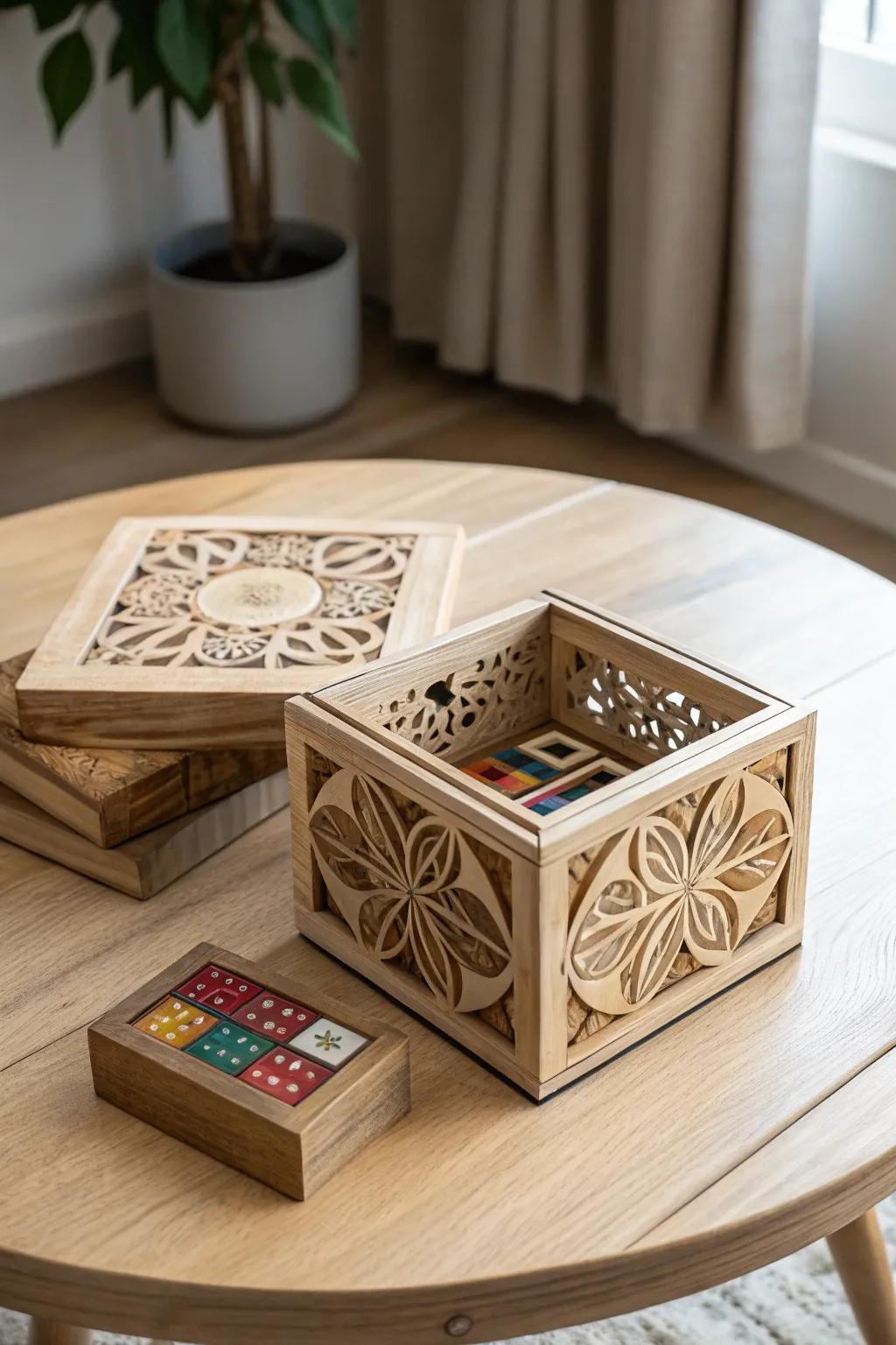 Unlock the joy of discovery with a surprise puzzle box, perfect for cozy nights in!