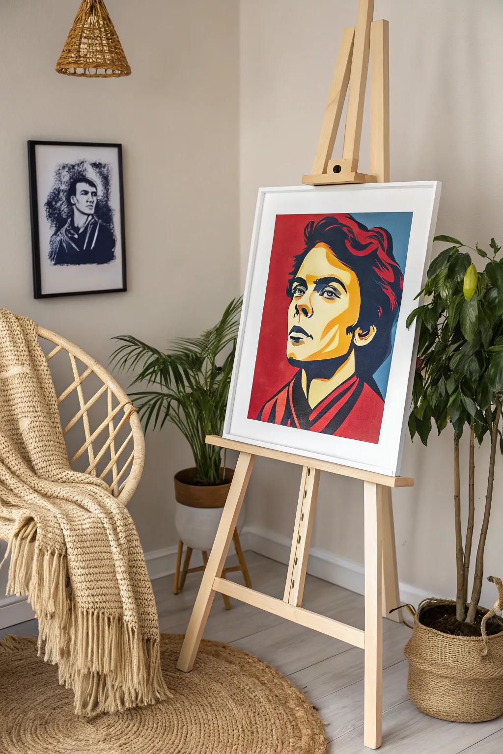 Unleash your creativity with bold, vibrant pop art. Perfect for those who love striking contrasts and artistic flair.