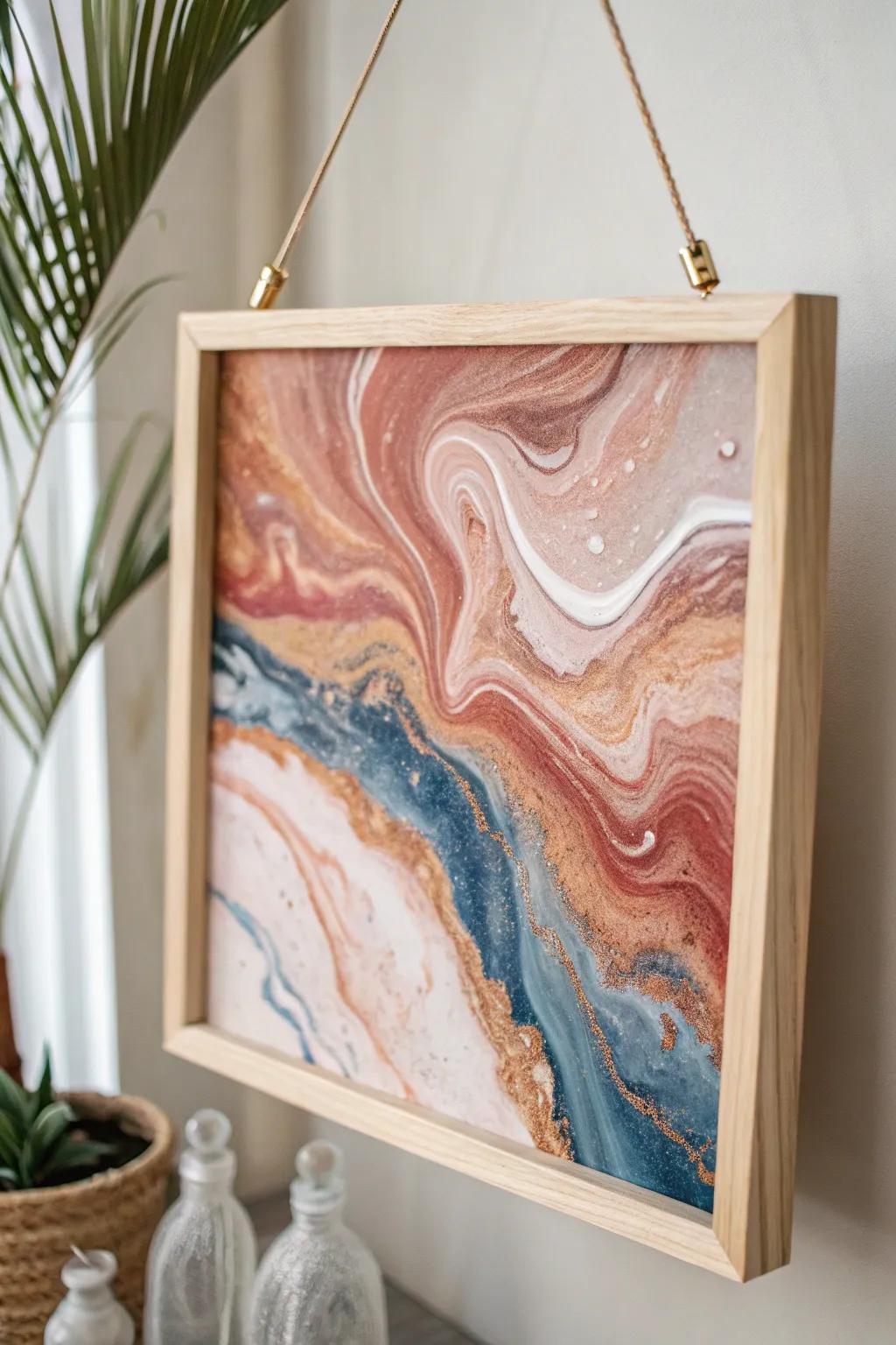 Dive into the serene beauty of fluid art—where craftsmanship meets natural elegance.