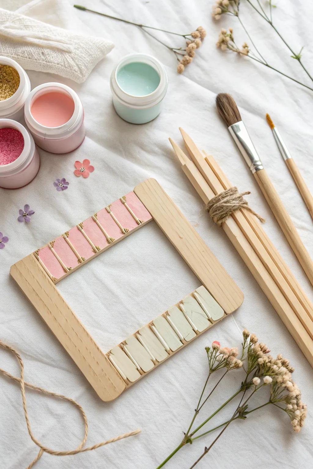 Craft your memories with love: DIY photo frame kits for a creative Valentine's gift.