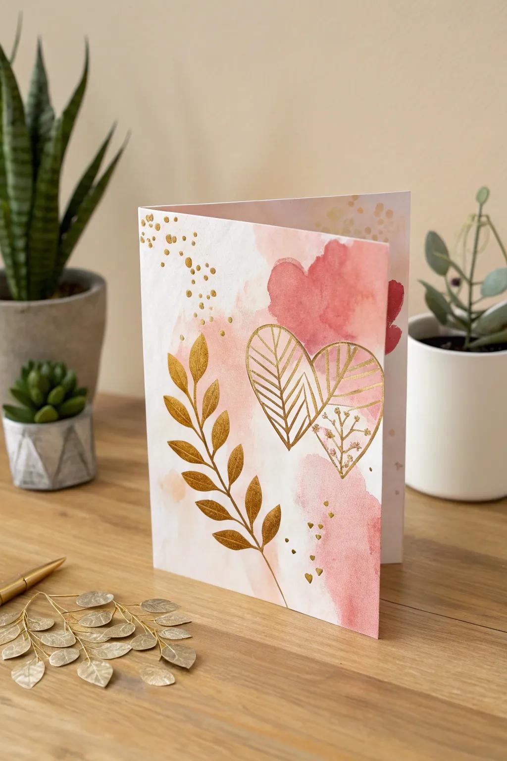 A touch of artistry for your Valentine: Unique abstract designs that speak from the heart.