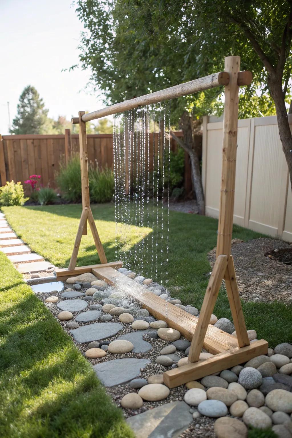 Dive into fun with this chic DIY water obstacle course! Perfect for playful summer days.