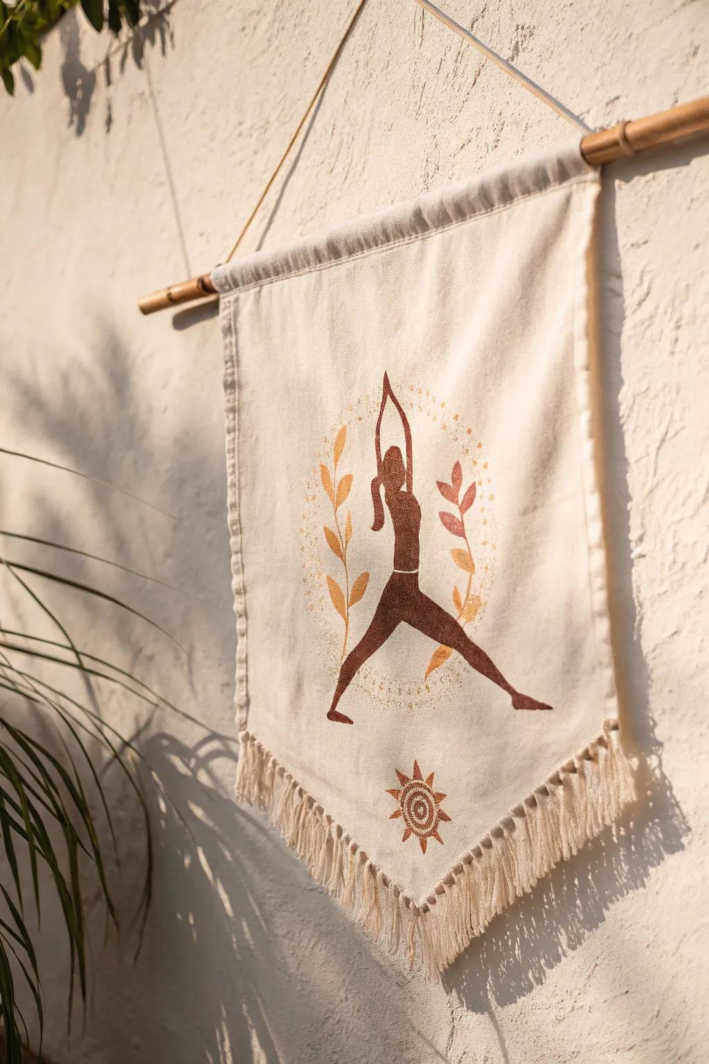 Elevate your practice space with a touch of handcrafted elegance.