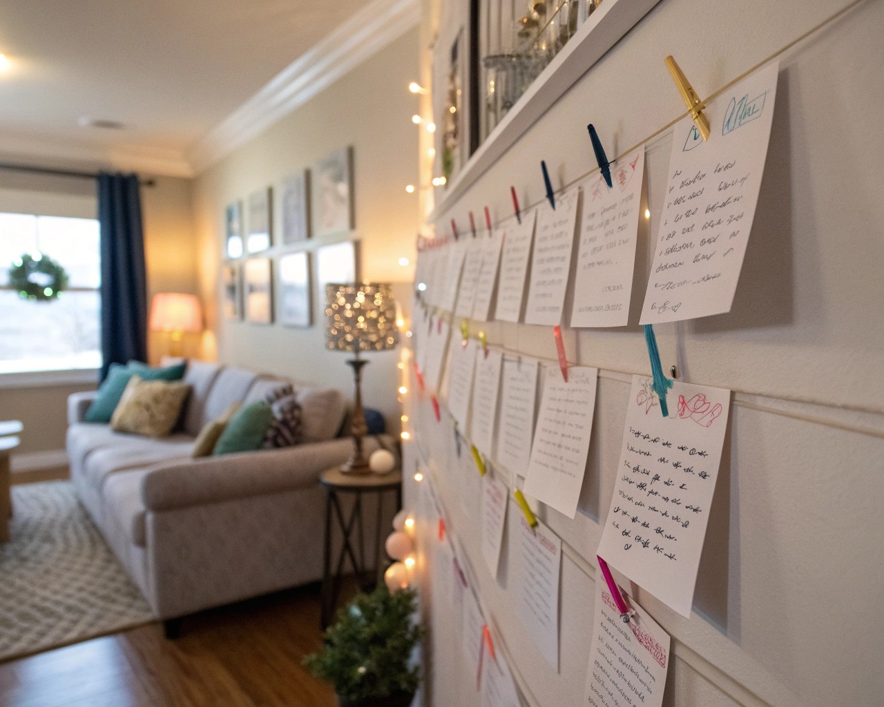 Incorporate diverse message types to inspire daily interaction with the wall of wishes.