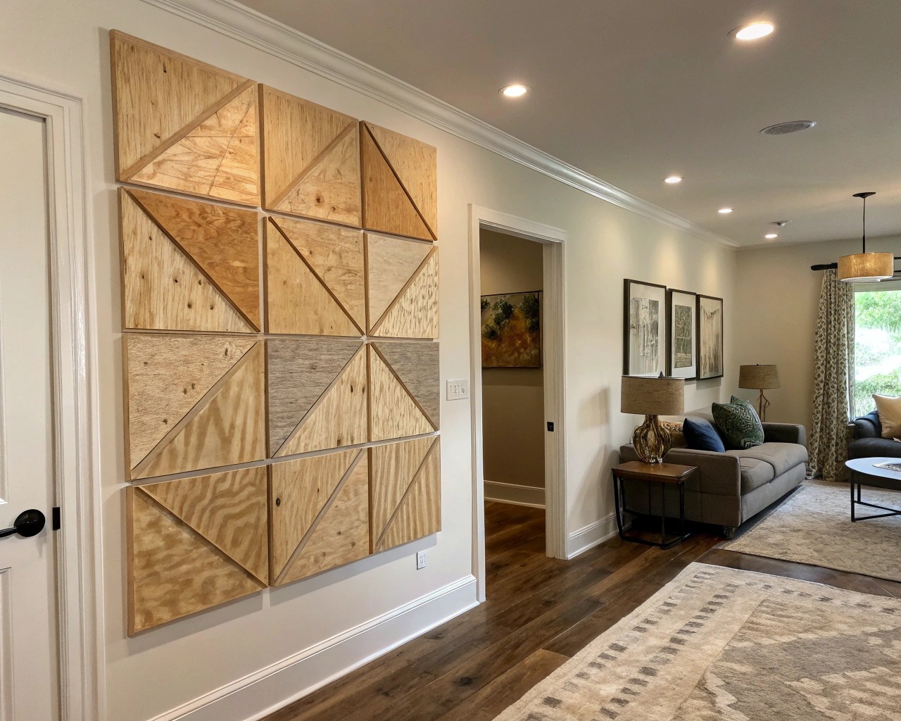 Marine-grade plywood is prepared carefully for use in crafting weather-friendly outdoor art displays.