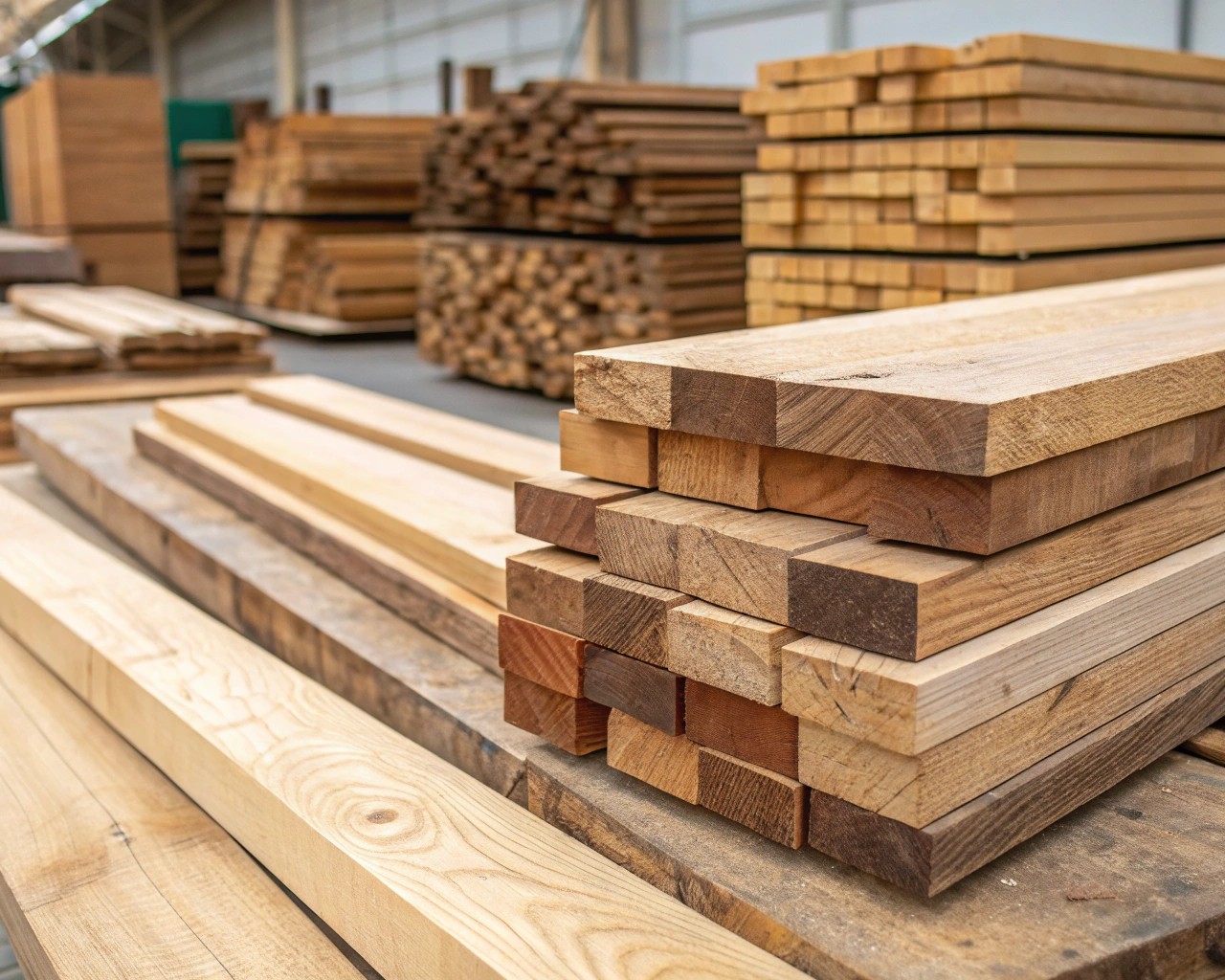 Natural wood and eco-friendly materials laid out for constructing a strong daybed base.