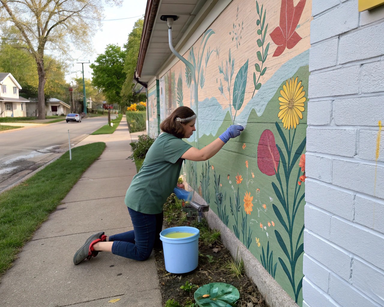 Regular maintenance, including cleaning and inspections, extends the life of outdoor art installations.