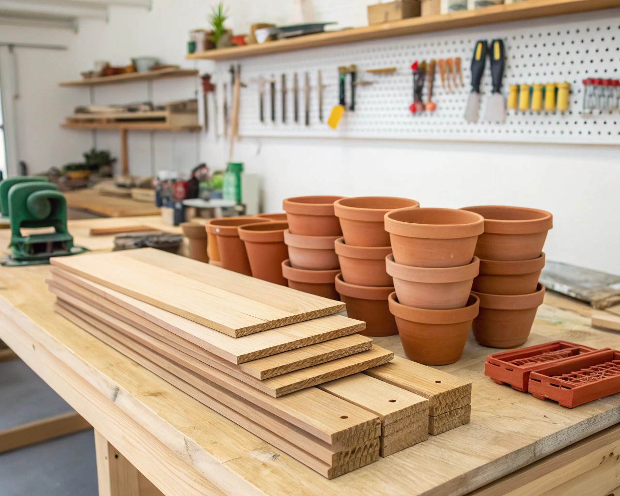 Various wood options for crafting outdoor furniture, highlighting durability and style.