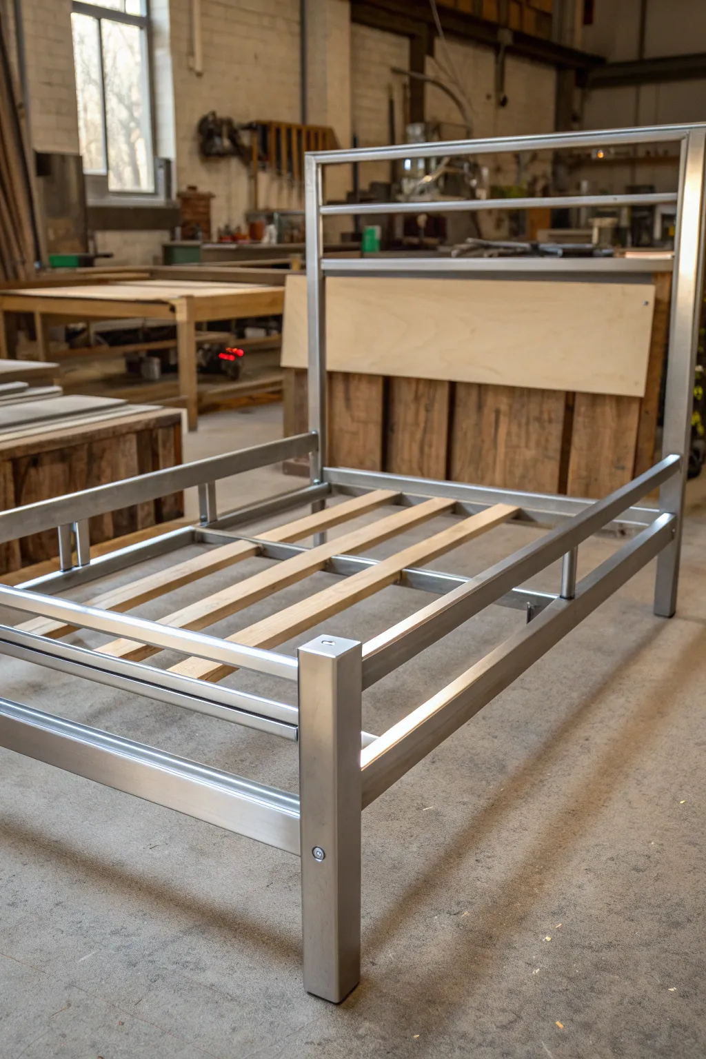 18+ Inspiring DIY Metal Bed Frame Ideas