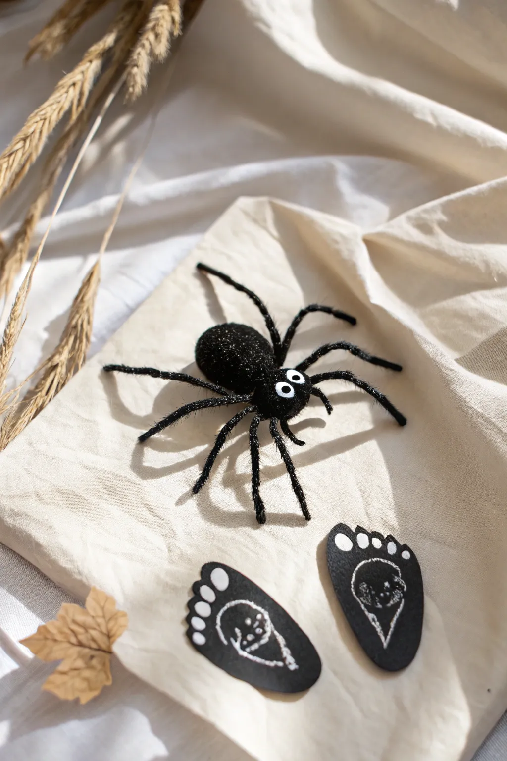 16+ Fun Halloween Footprint Crafts Ideas