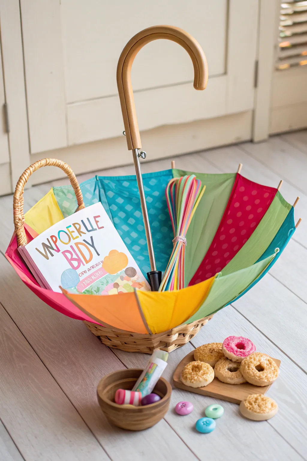 16+ Creative Umbrella Easter Basket Ideas