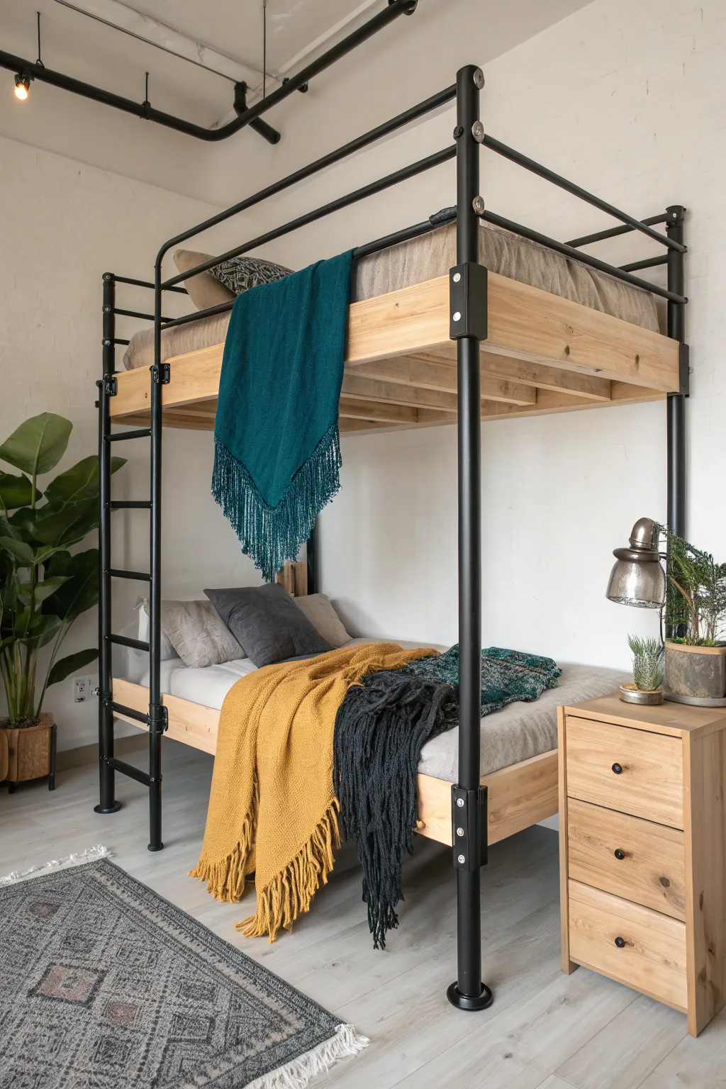 18+ Stylish DIY Queen Loft Bed Ideas