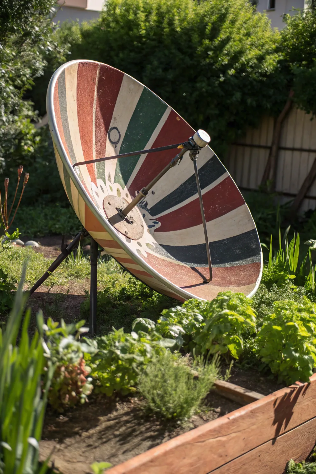 20+ Creative DIY Repurpose Satellite Dish Ideas