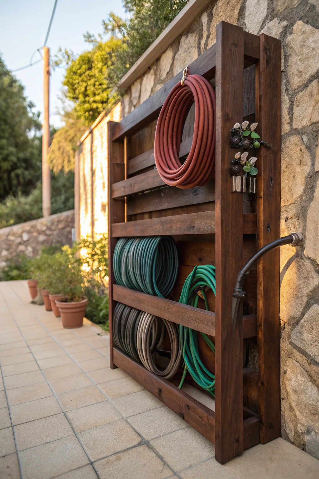20+ Clever Pool Hose Storage Ideas