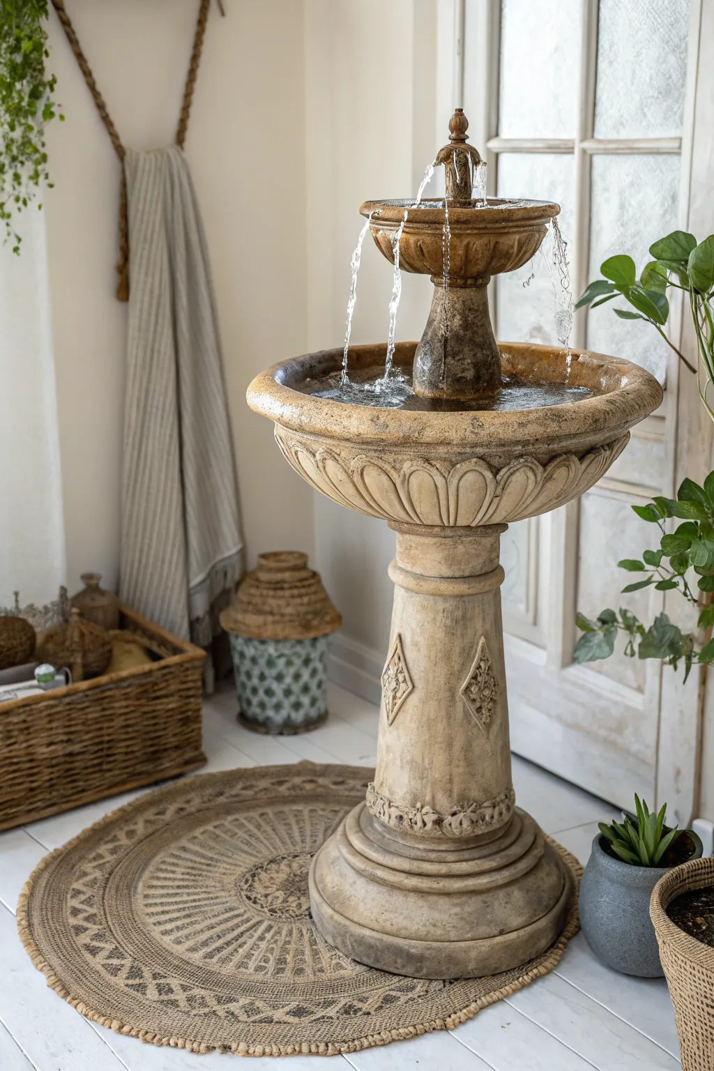 18+ Creative DIY Indoor Fountain Ideas