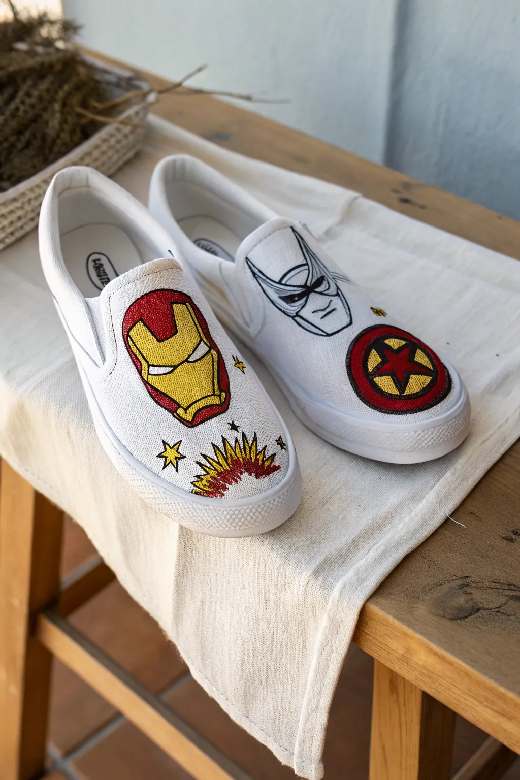 15+ Creative White Shoes Painting Ideas