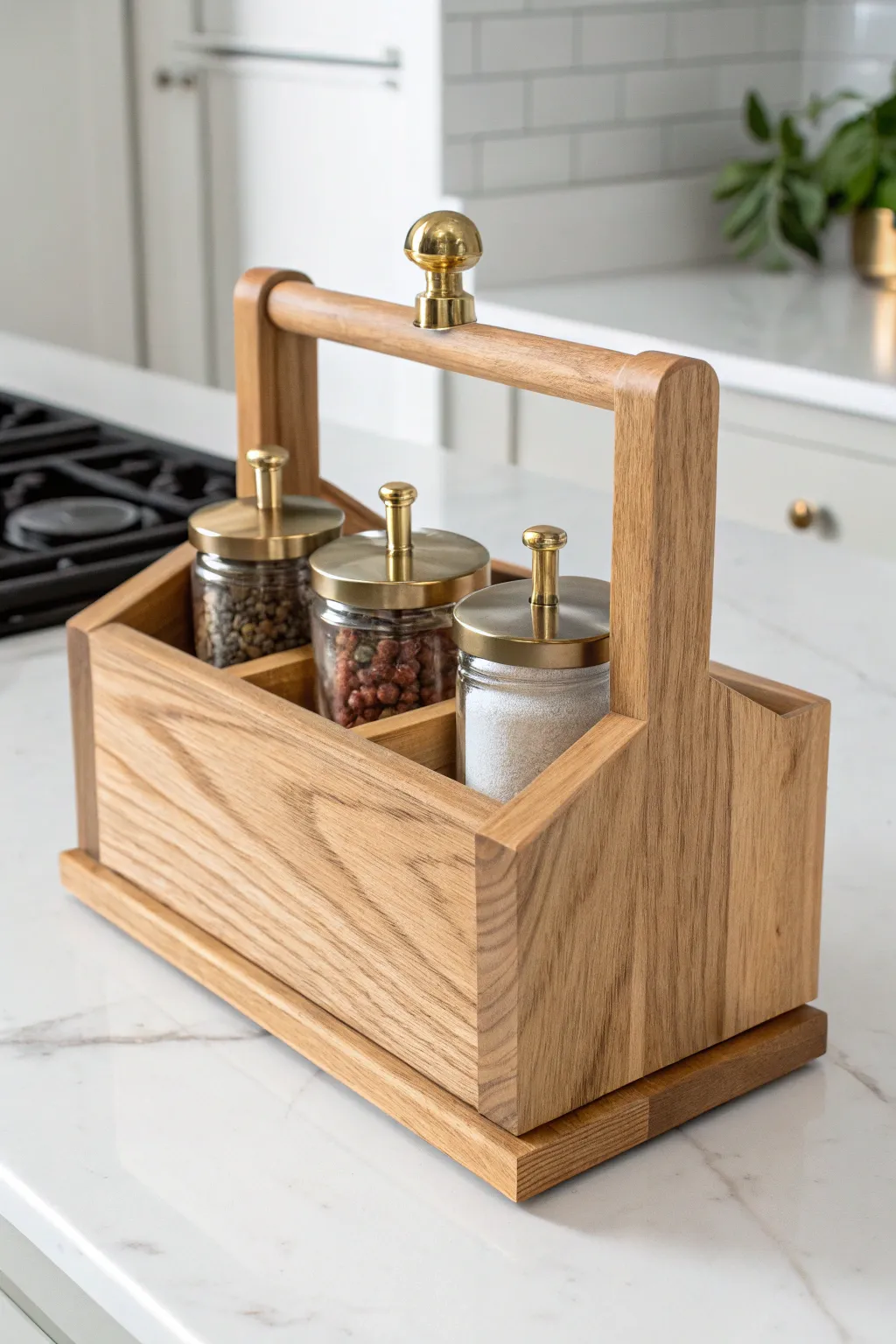 20+ Stylish Wooden Condiment Holder Ideas