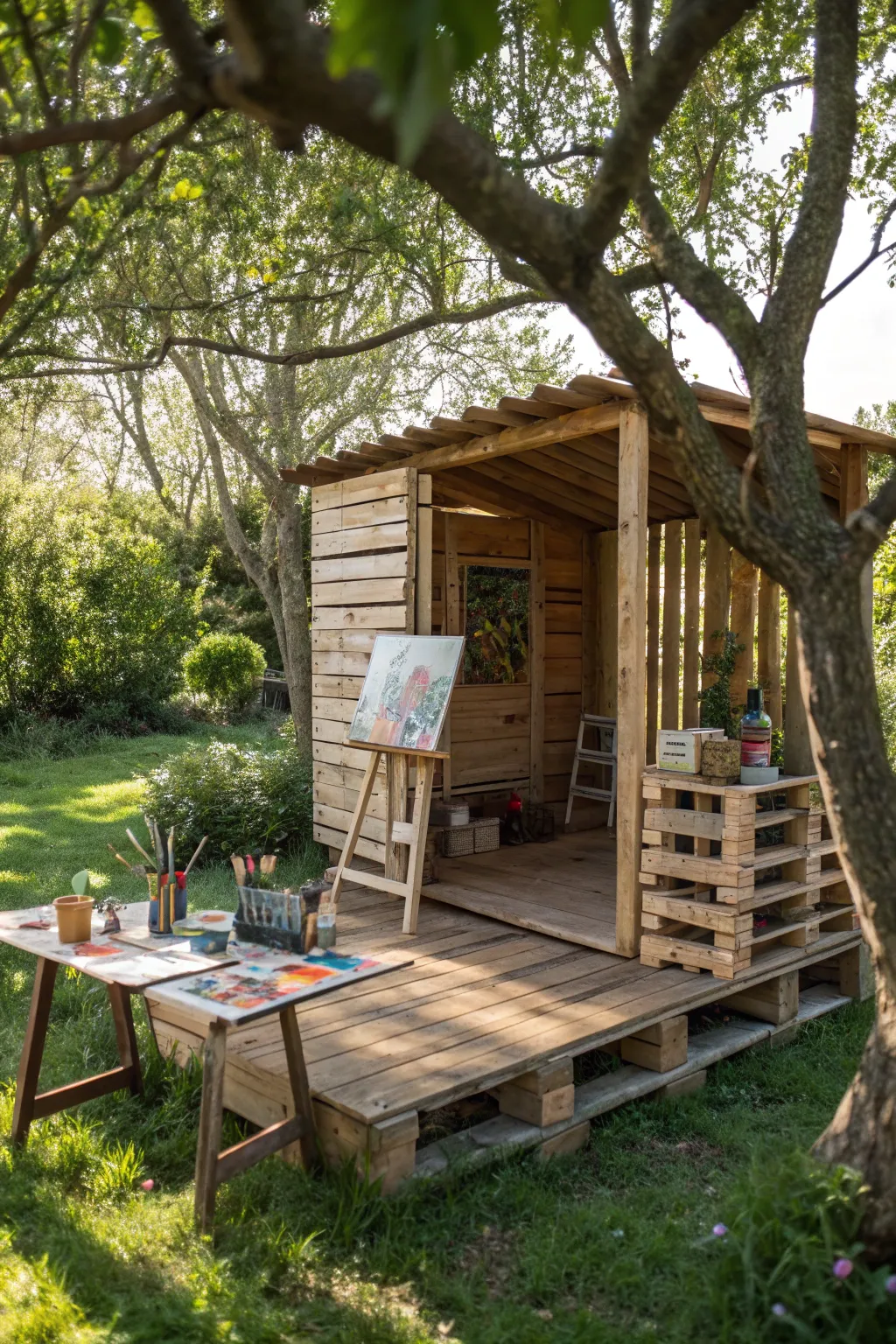17+ Creative Pallet Barn Ideas for Your Home