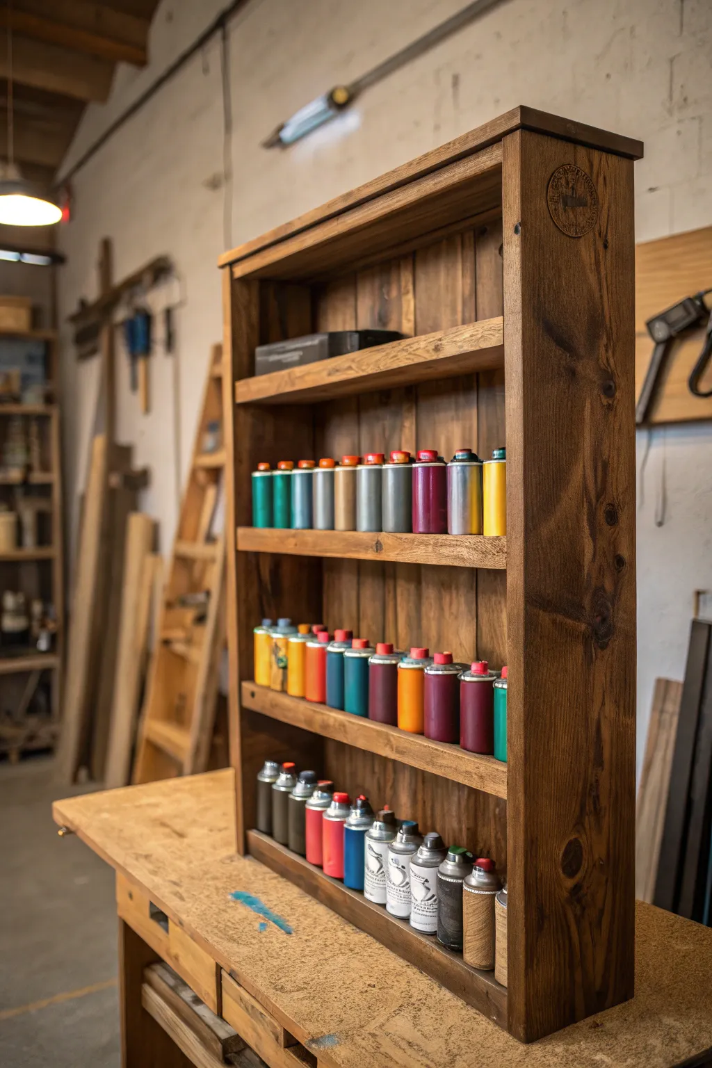 16+ Clever Spray Paint Storage Ideas