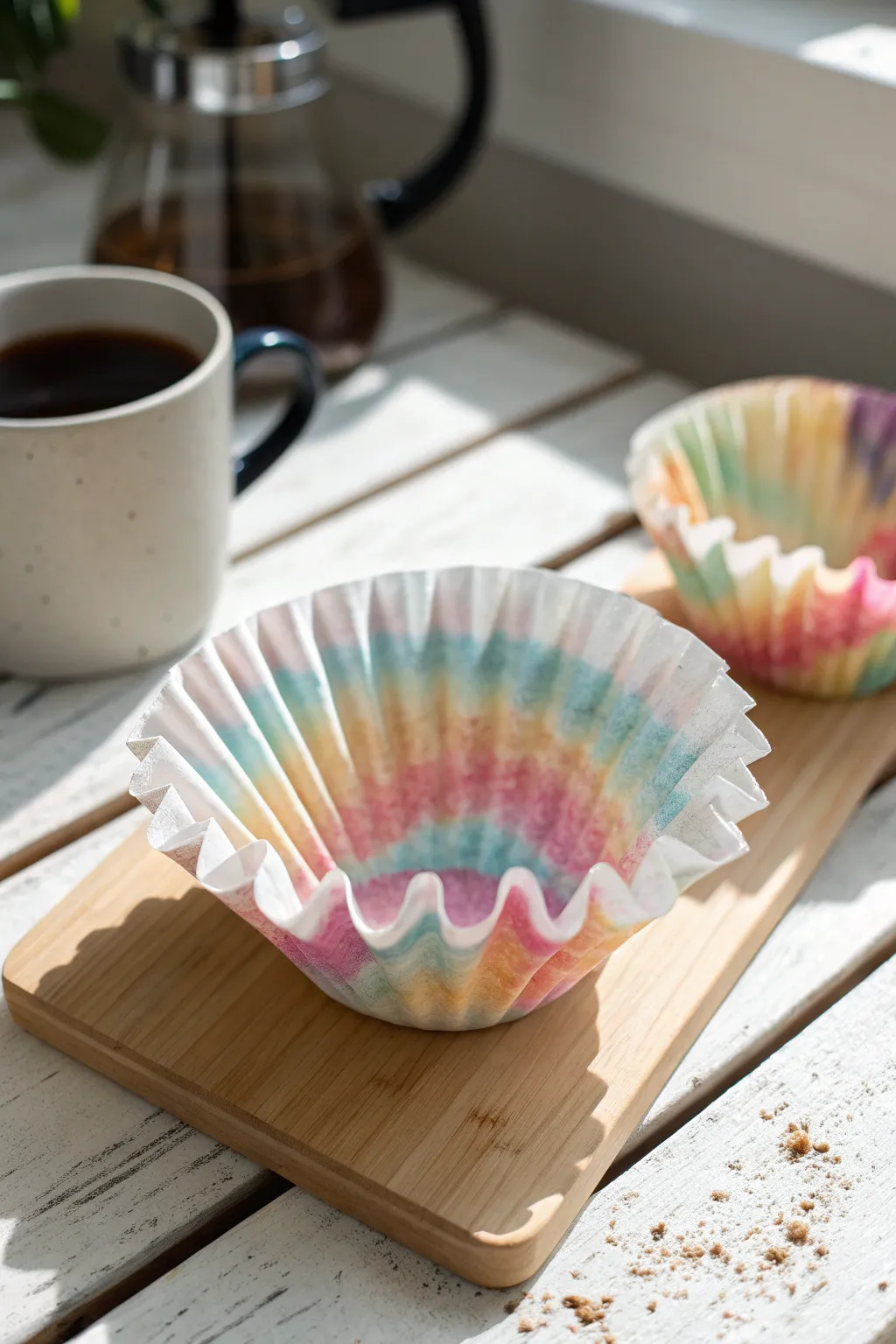 17+ Creative Coffee Filter Crafts Ideas