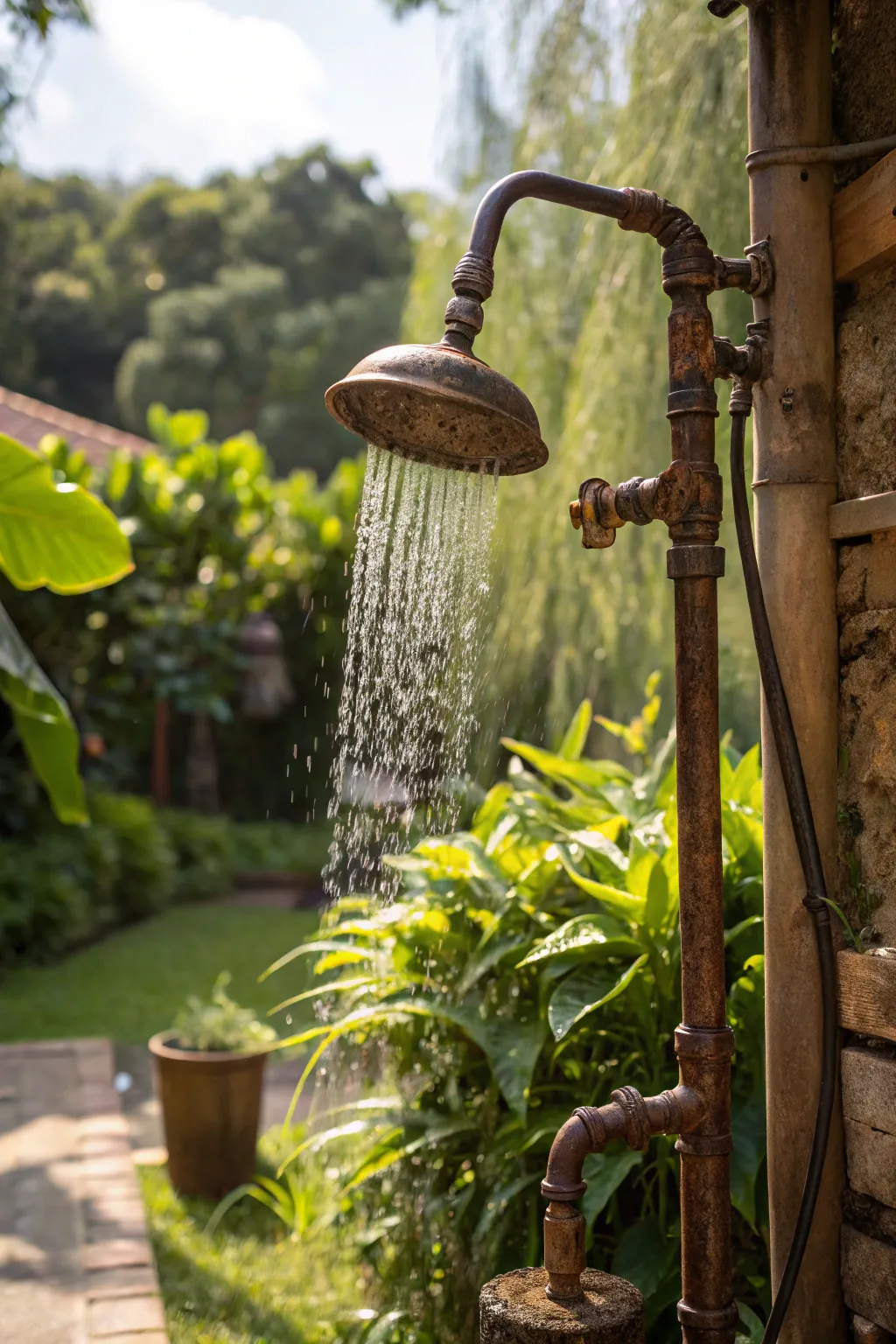 16+ Creative DIY Outdoor Shower Ideas