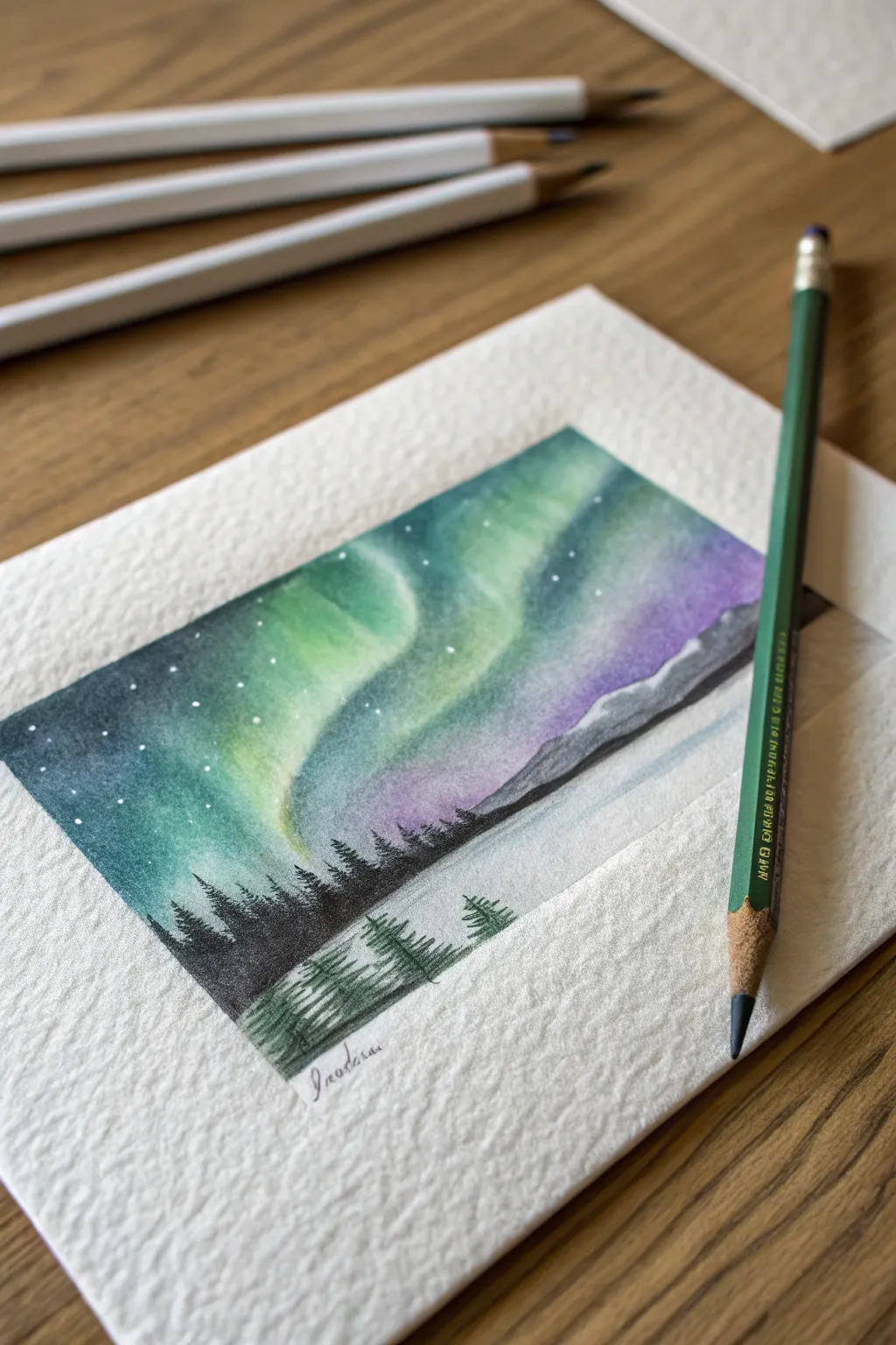 17+ Inspiring Watercolor Pencil Art Ideas for Beginners