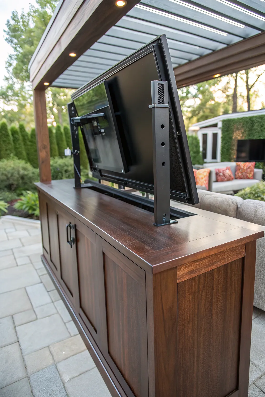 19+ Creative DIY Outdoor TV Enclosure Ideas