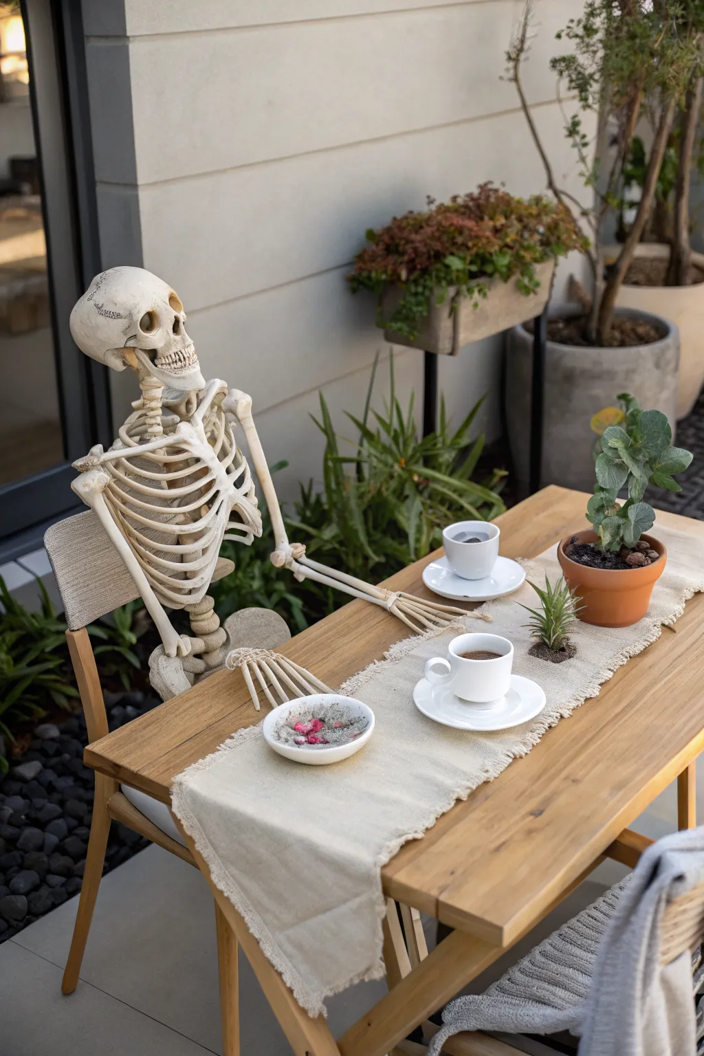 19+ Creative Posable Skeleton Ideas for Halloween Decor