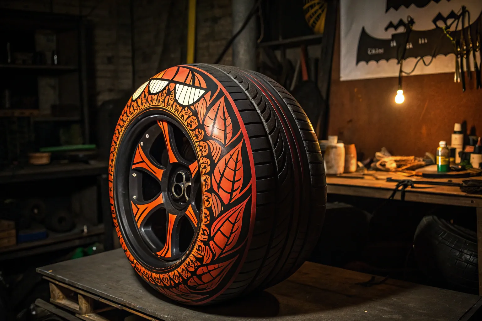 15+ Creative Halloween Tire Ideas for Your Home